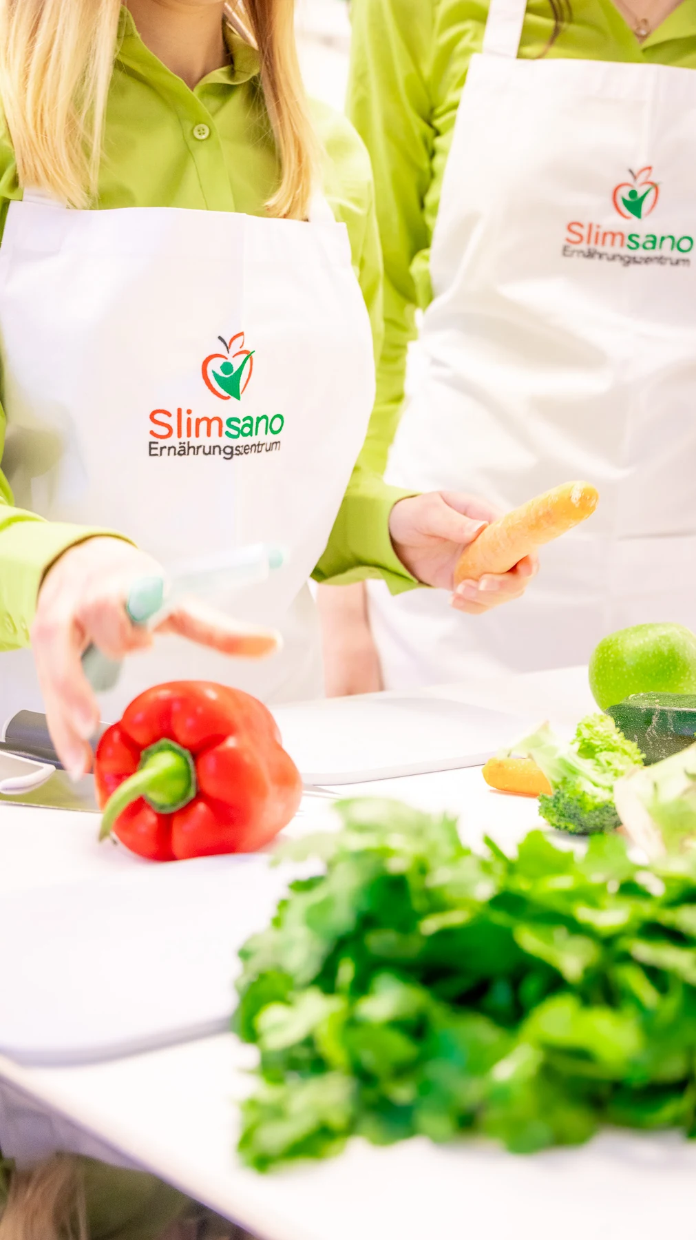 Einblick in das Slimsano Ernährungszentrum Mainz