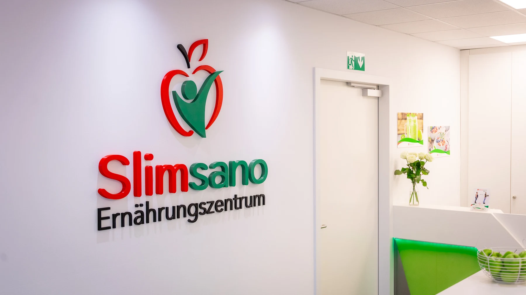 Einblick in das Slimsano Ernährungszentrum Mainz