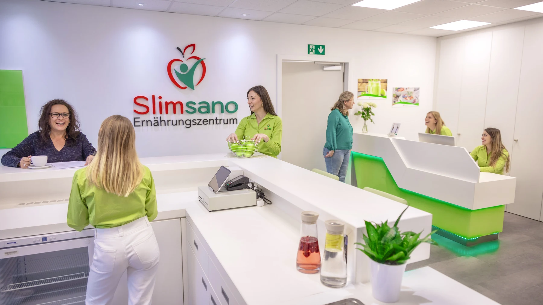 Einblick in Slimsano Mainz